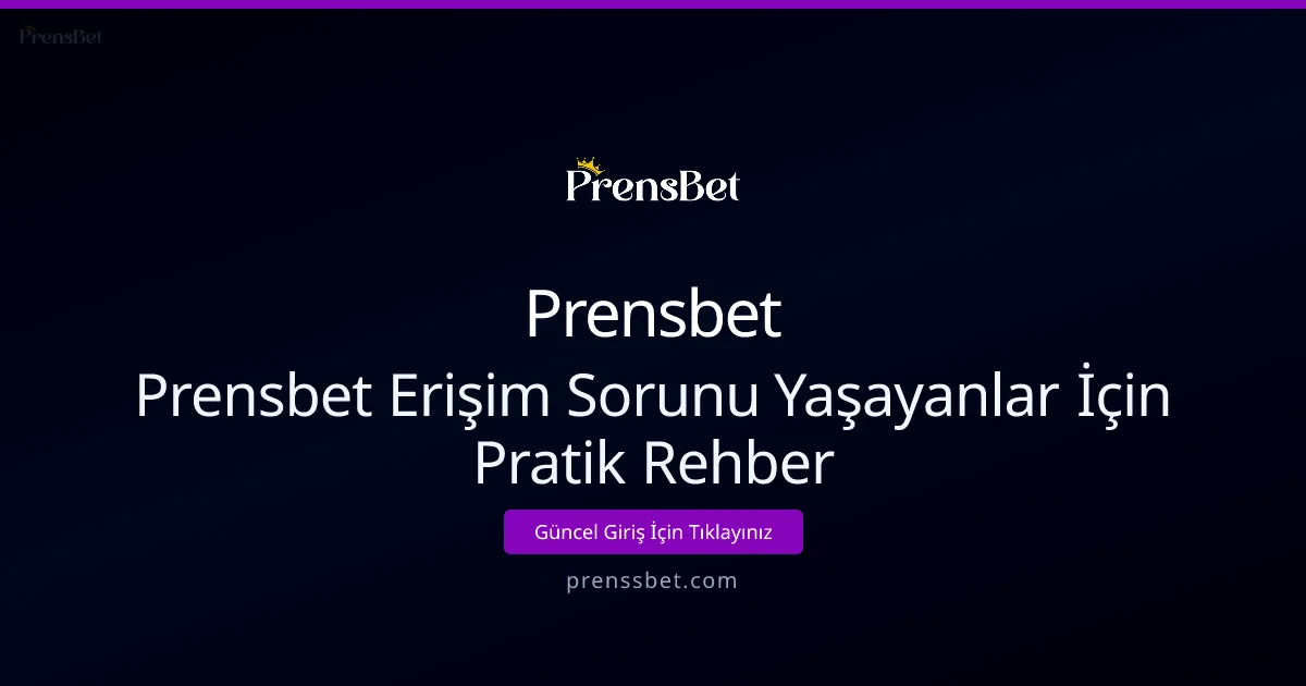 Prensbet Erişim Sorunları İçin Pratik Rehber